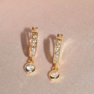 Huggie hoop earrings